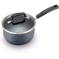 T-Fal Signature Nonstick Sauce Pan 3 Quart Oven Safe 350F Cookware, Pots And Pans, Dishwasher Safe Black