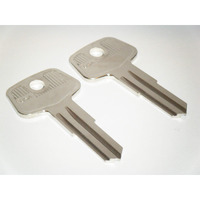 Ilco Sears Xcargo Luggage Roof Replacement Keys Cut To Lock/Key Numbers From 2802 To 2850 Two Keys (2808)