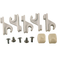 Schulte 1464666511 Adjustable Pole Clips And Caps