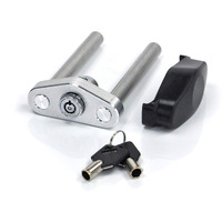 Weigh Safe Ws03 - Dual Pin Slider Lock - Will Only Function With Weigh Safe's: Weigh Safe Ball Mount & 180 Hitch Line Of Products, Silver