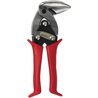 Midwest Aviation Snip - Left Cut Upright Tin Cutting Shears With Forged Blade & Kush'N-Power Comfort Grips - Mwt-6900L