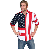 Short Sleeve Star & Flag Shirt