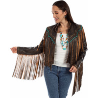 Ladies Fringe Jacket