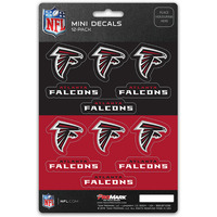 Atlanta Falcons Decal Set Mini 12 Pack