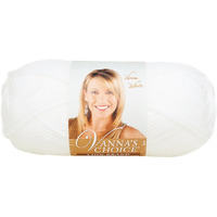 (1 Skein) Lion Brand Yarn Vanna's Choice Yarn, White