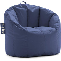 Big Joe Milano Beanbag Chair Navy Smartmax