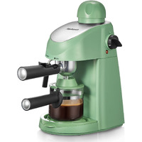Yabano Espresso Machine, 3.5Bar Espresso Coffee Maker, Espresso And Cappuccino Machine With Milk Frother, Espresso Maker With Steamer (Green)