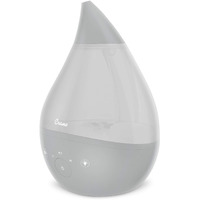 Crane Ultrasonic Humidifiers For Bedroom And Office, 1 Gallon 4-In-1 Cool Mist Air Humidifier For Large Room And Home, Humidifier Filters Optional, Grey