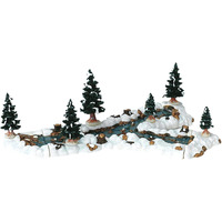 Lemax Christmas Village, Mill Stream Fork 10Pcs