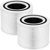Core P350 Pet Care Replacement Filter For Levoit Core P350 Air Purifier, 3-In-1 H13 True Hepa Filter Replacement, Part # Core P350-Rf, 2 Pack