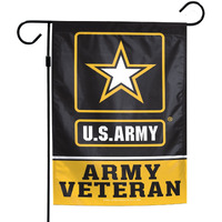 Us Army Flag 12X18 Garden Style 2 Sided Veteran Design Special Order