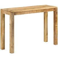 Vidaxl Console Table 43.3""X13.8""X29.9"" Rough Mango Wood