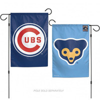 Chicago Cubs Flag 12X18 Garden Style Cooperstown Design