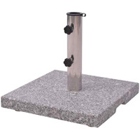Vidaxl Granite Parasol Base Umbrella Holder 44 Lb