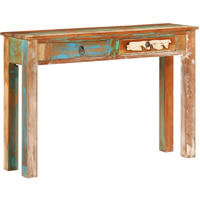 Vidaxl Console Table 43.3X11.8X29.5 Solid Wood Reclaimed