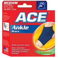 Ace Neoprene Ankle Brace, Medium