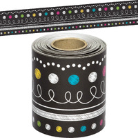 Chalkboard Brights Straight Border