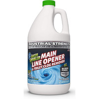 Green Gobbler Ultimate Main Drain Opener | Drain Cleaner Hair Clog Remover | Works On Main Lines, Sinks, Tubs, Toilets, Showers, Kitchen Sinks | 64 Fl. Oz.