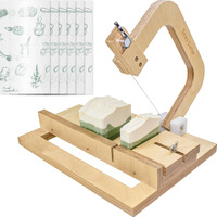 Wooden Soap Cutter For Soap Making Supplies Adjustable Wire Slicer Cutting Tool Handmade