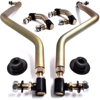 Hd Switch -Improved Adjustable Steering Drag Link Kit For 436884 436885 & (2) 436887 Husqvarna Craftsman Poulan Pro 532436884/532436885/532436887, 583513301/583513401/583513501 +Plus Sector Gear Caps