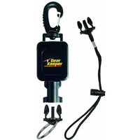 Gear Keeper Hammerhead Industries Rt4-5913 Compact Console Retractor | 1 Pack | Fishing Boat Diving Gear | Scuba Diving Accessories | Secure Chest Area Console | Snap Clip Mount | Made In Usa