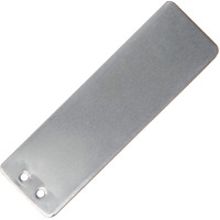 Amekron Impress-O-Tags Aluminum Plant Label Tree Tags Pot Label Tag Outdoor Marker Metal (100 Regular Size Labels)