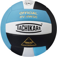 Tachikara Sv5Wsc Sensi-Tec Composite High Performance Volleyball (Powder Blue/White/Black) - Sv5Wsc.Pbwb