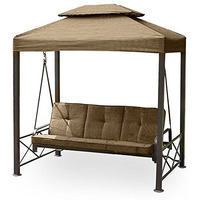 Gazebo 3-Seat Swing Replacement Canopy Top Cover