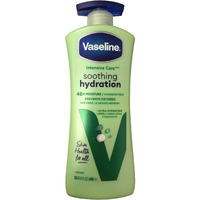 Vaseline Intensive Care Non Greasy Body Lotion With Aloe Soothe For Dry Skin, 600Ml