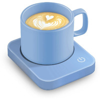 Vobaga Mug Warmer, Electric Coffee Warmer For Desk With Auto Shut Off, 3 Temperature Setting Smart Cup Warmer For Heating Coffee, Beverage, Milk, Tea And Hot Chocolate (No Cup)