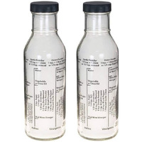Kolder Salad Dressing Mixer Bottle With 8 Classic Recipes, Set Of 2, 13-Ounce, Made In The Usa