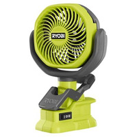 Birsppy Ryobi 18V One+ Cordless 4 In Clamp Fan (Tool Only)