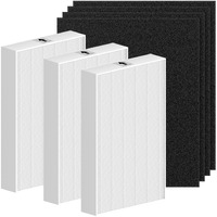 Hpa300 True Hepa Filter Replacement Compatible With Honeywell Air Purifier Hpa300 Series, Hpa300, Hpa304, Hpa8350, Hpa300Vp, Hpa3300B, Hpa5300, Pack Of 3 Hepa R And 4 Pre Filters A Hrf-Ap1