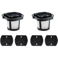 Biharnt 2390A,2284W Vacuum Replacement Filter Set Compatible With Bissell Pet Hair Eraser Hand Vacuum. Compare To Part # 1614212, 1614203 & 1614204