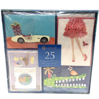 Handmade All Occasion Greeting Card Collection, 25-Count By Burgoyne