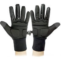 Skating Spirit Figure Skating Gloves For Kids And Adults, Padded Gel Palm Protection Water Resistant Warm Touchscreen Non Slip (S)