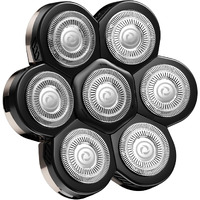 7 Blades Head Shaver Replacement Heads, Shaver Blade Heads Replacement For Electric Razor For Men