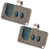 2 Garage Door Opener Remotes For Sears Craftsman Liftmaster (139.53681) 971Lm