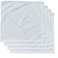 4 Pack Feather Proof Pillow Protectors 18X18 Waterproof Cover For Goose Down Square Throw Pillows