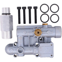 Applianpar Pressure Washer Pump Unloader Manifold Kit For Briggs Stratton 020228 16031 Pressure Washer Exwgv1721 Replaces 190627Gs 190574Gs