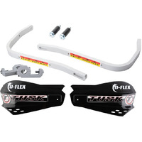 Tusk D-Flex Handguards With Mx Shields Black 7/8"" Bar Mounts