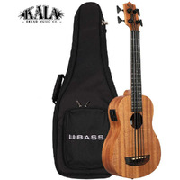 Kala Nomad Acoustic-Electric 4-String U-Bass Guitar With U-Bass Active Eq