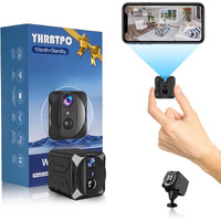 Yhrbtpo 2024 Upgraded Mini Spy Camera Hidden Camera,4K Wifi Wireless Camera, 100 Days Standby Battery Life,Ai Motion Detection Alerts,Nanny Cam Security Cam For Indoor,Home,Baby,Pets