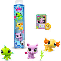 Littlest Pet Shop, Lps Wild Vibe Bf00557 3 Pack Mobiled Headed Pets, Generation 7, Pets, #35 To #42, For Ages 4+ Years, Multi-Colour