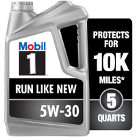Mobil 1 Advanced Full Synthetic Motor Oil 5W-30, 5 Quart