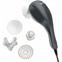 Wahl All Body Corded Light Soothing Vibratory Massager With 4 Attachment Heads - 2 Massaging Speeds - Massage Tools For Back, Foot, Neck, And Leg Massage - Fsa Eligible - Model 4120-600