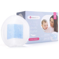 Naturebond Disposable Nursing Pads Ultra Thin Breastfeeding Breast Pads, Light, Contoured And Highly Absorbent. Highest Absorbency/Thinness Ratio 1Mm (120 Pads)