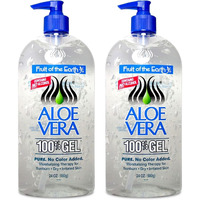 Fruit Of The Earth Aloe Vera 100% Gel With Tocopheryl Acetate, Dmdm Hydantoin, Tetrasodium Edta, Carbomer, Aloe Vera Gel, Triethanolamine, Diazolidinyl Urea, 24 Oz (2 Pack)
