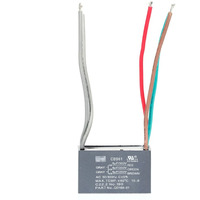 5 Wire Ceiling Fan Capacitor Cbb61 5+5+5Uf 250V-300V Ac 50/60 Hz Power Relay Replacement