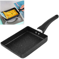 Tamagoyaki Pan, Japanese Omelette Pan, Rectangular Non-Stick Mini Frying Cooker With Anti Scalding Handle, Omelette Pan Egg Pan Gas Stove And Induction Hob Compatible, Dishwasher Safe